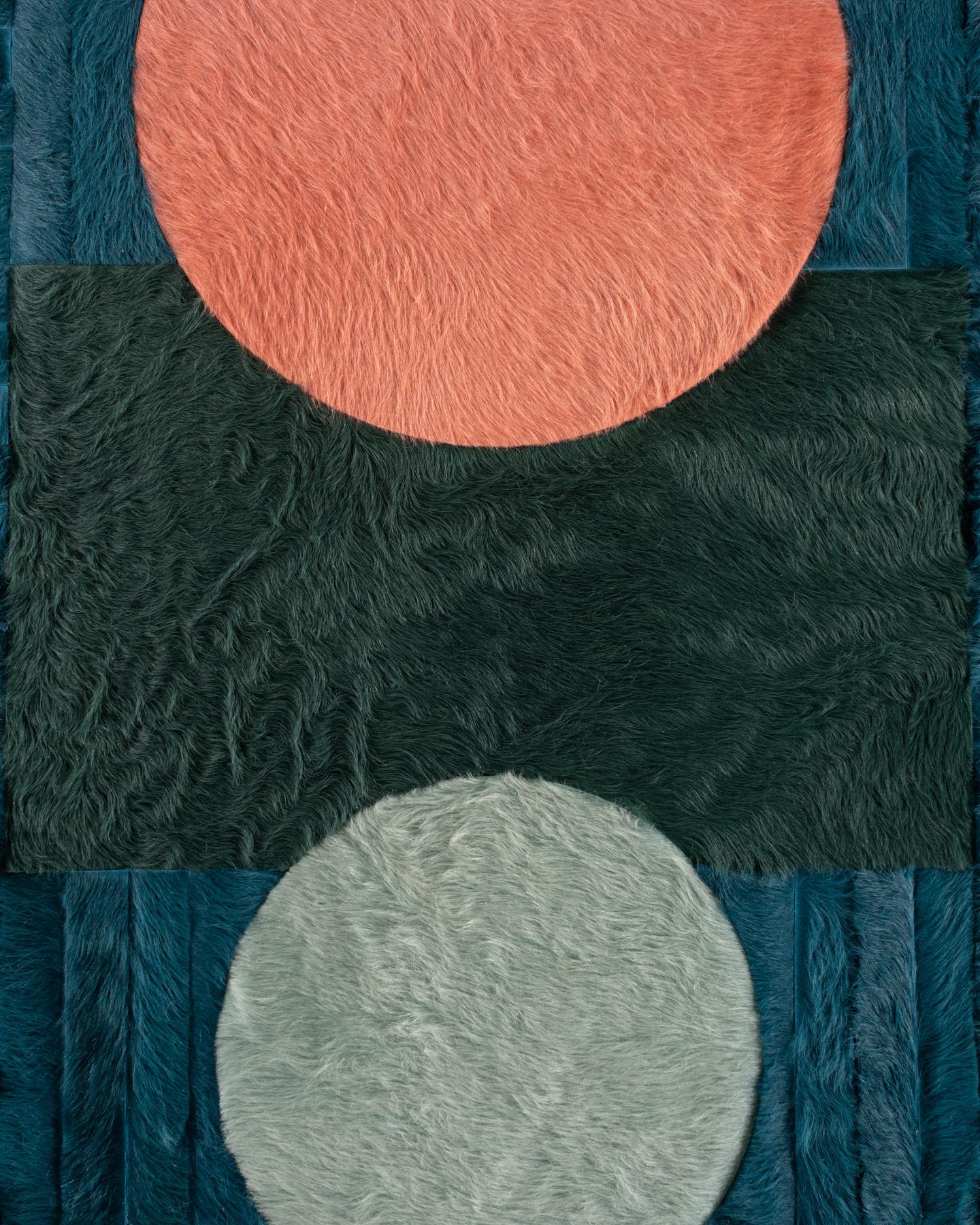 Cuir de vache Tapis Hide par I Douglas Friedman (16ft x 9ft) en vente