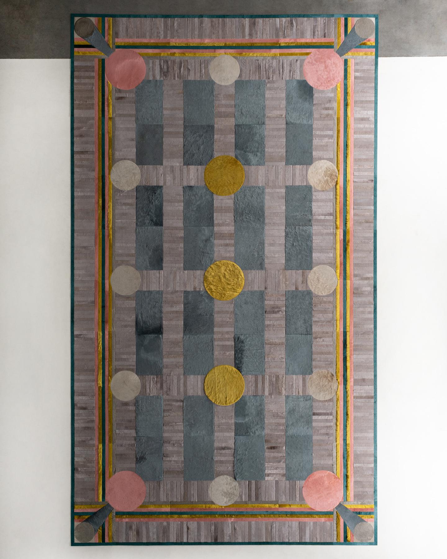 Tapis Hide par I Douglas Friedman (26ft x 15ft) en vente 2