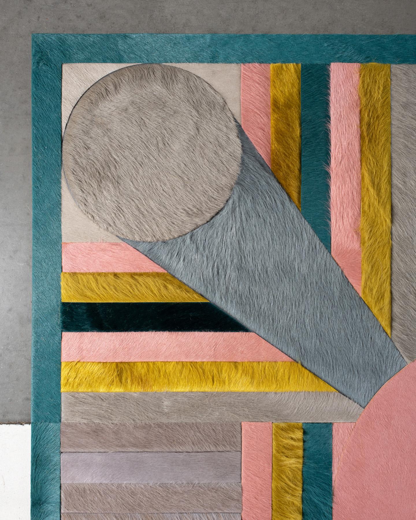 Tapis Hide par I Douglas Friedman (26ft x 15ft) en vente 5