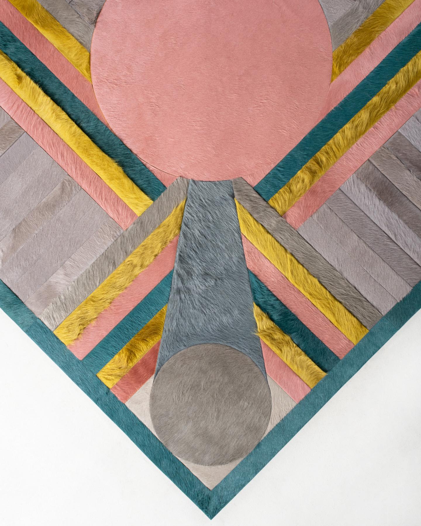 Tapis Hide par I Douglas Friedman (26ft x 15ft) en vente 10