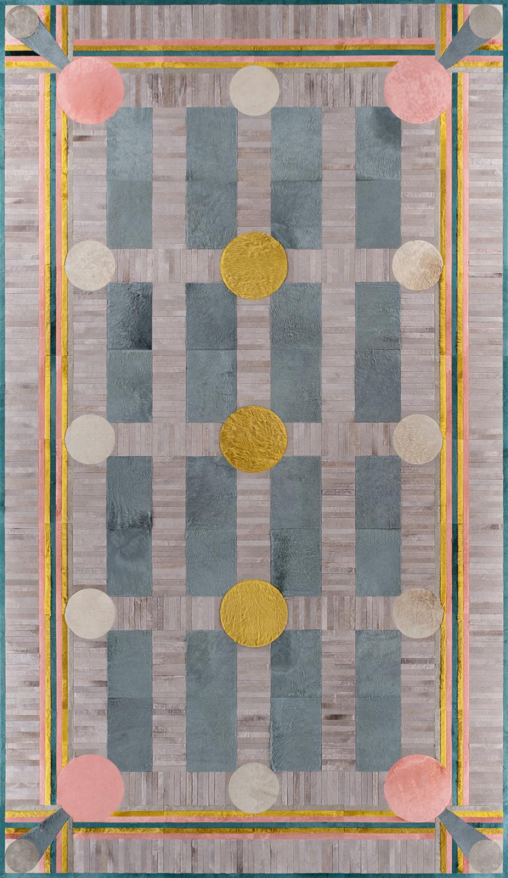 Tapis Hide par I Douglas Friedman (26ft x 15ft) en vente 11