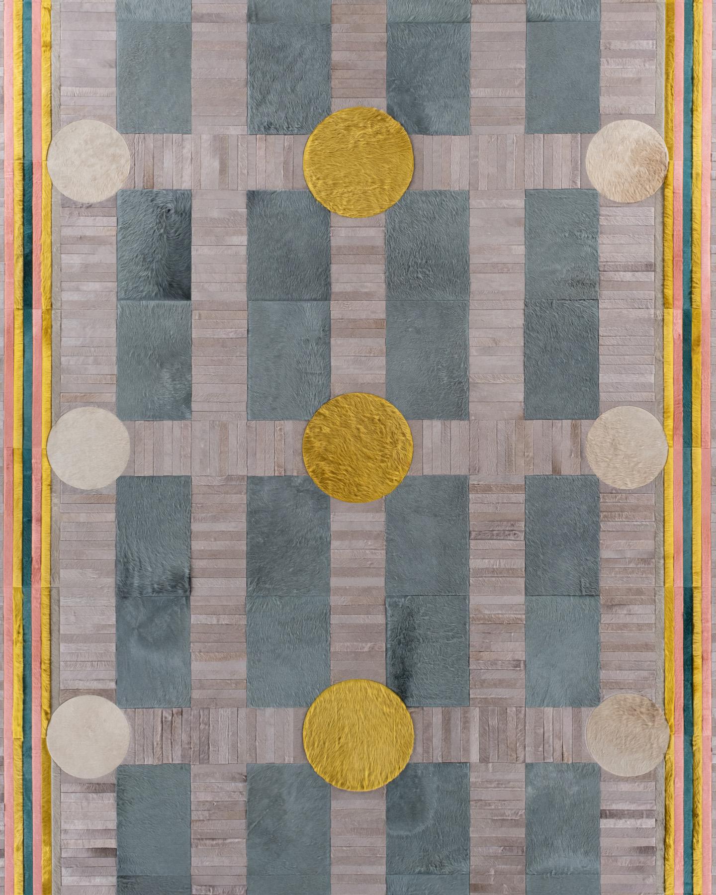 Tapis Hide par I Douglas Friedman (26ft x 15ft) Neuf - En vente à Austin, TX