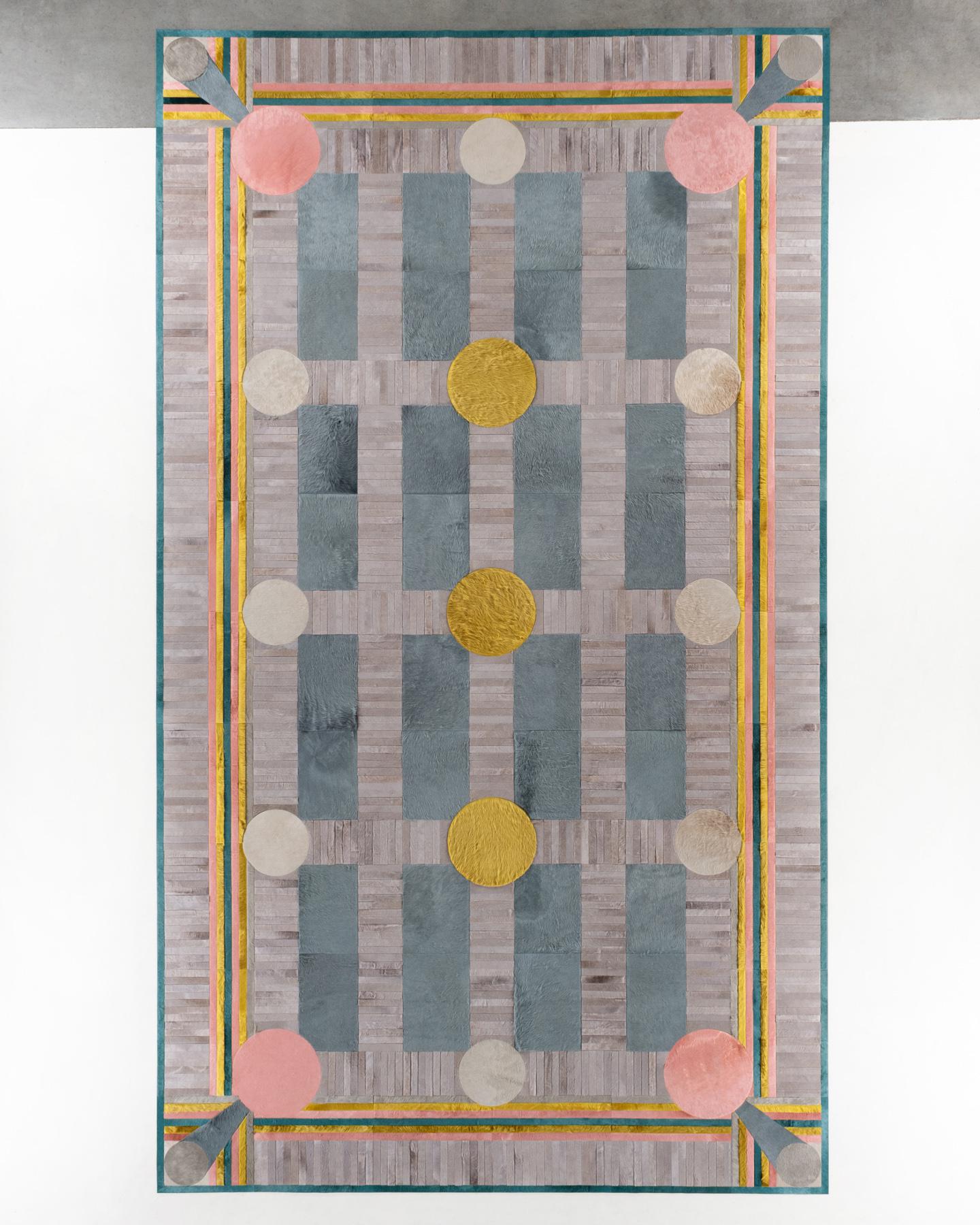XXIe siècle et contemporain Tapis Hide par I Douglas Friedman (26ft x 15ft) en vente