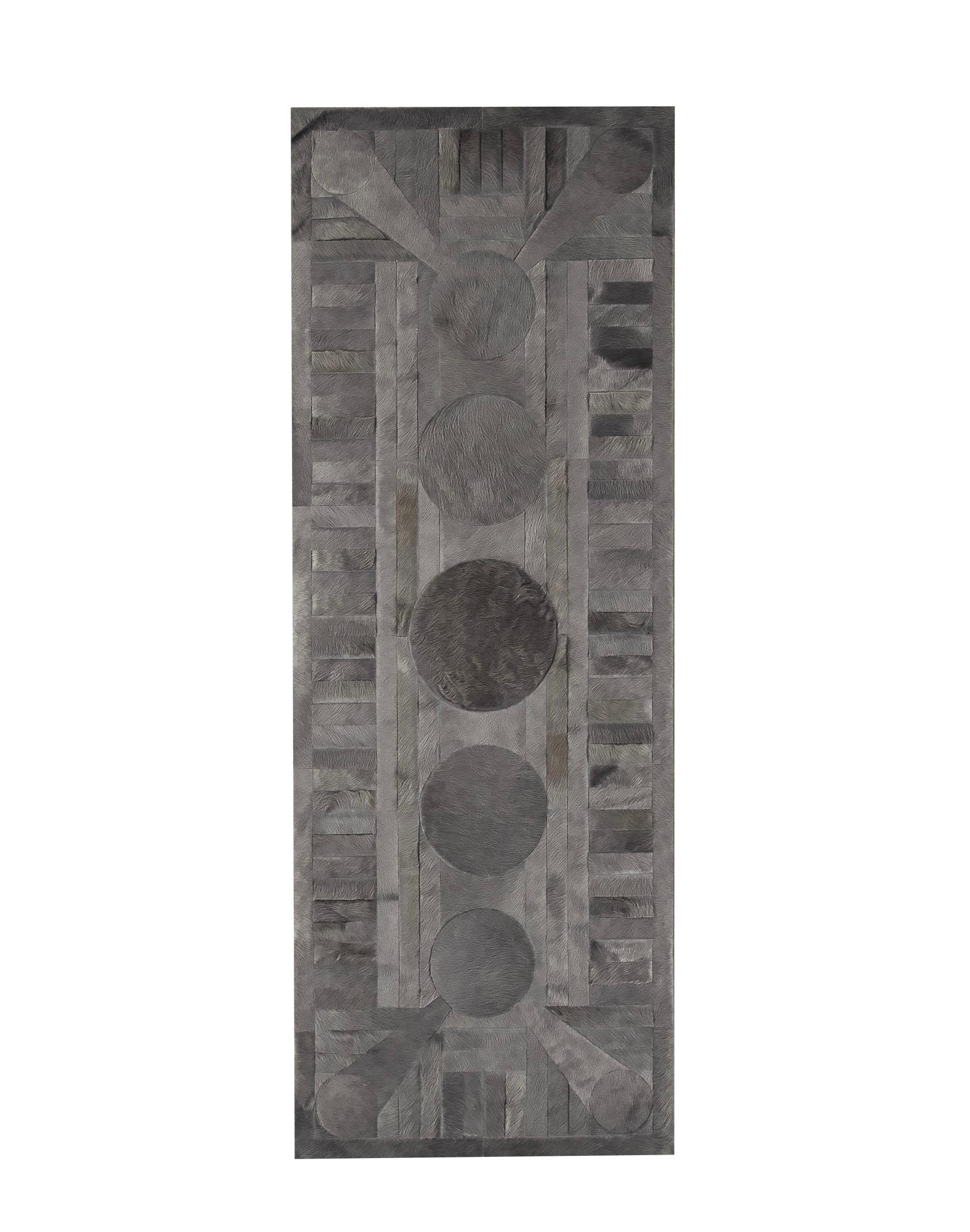 Organique Tapis Hide par I Douglas Friedman (8ft x 3ft) en vente