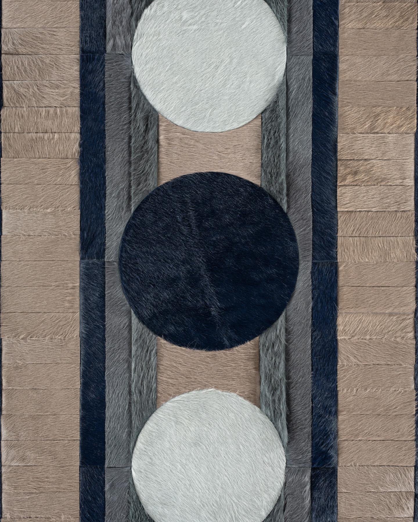 Américain Tapis Hide par I Douglas Friedman (8ft x 3ft) en vente
