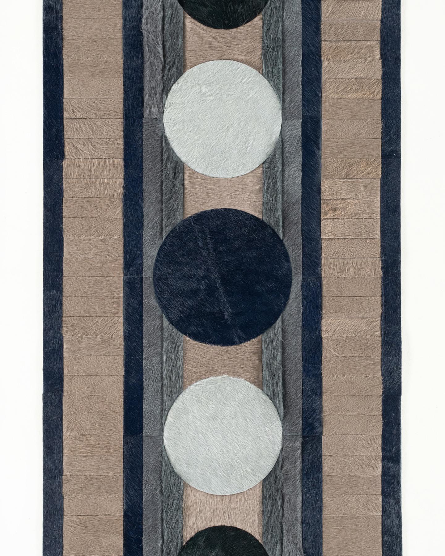 XXIe siècle et contemporain Tapis Hide par I Douglas Friedman (8ft x 3ft) en vente