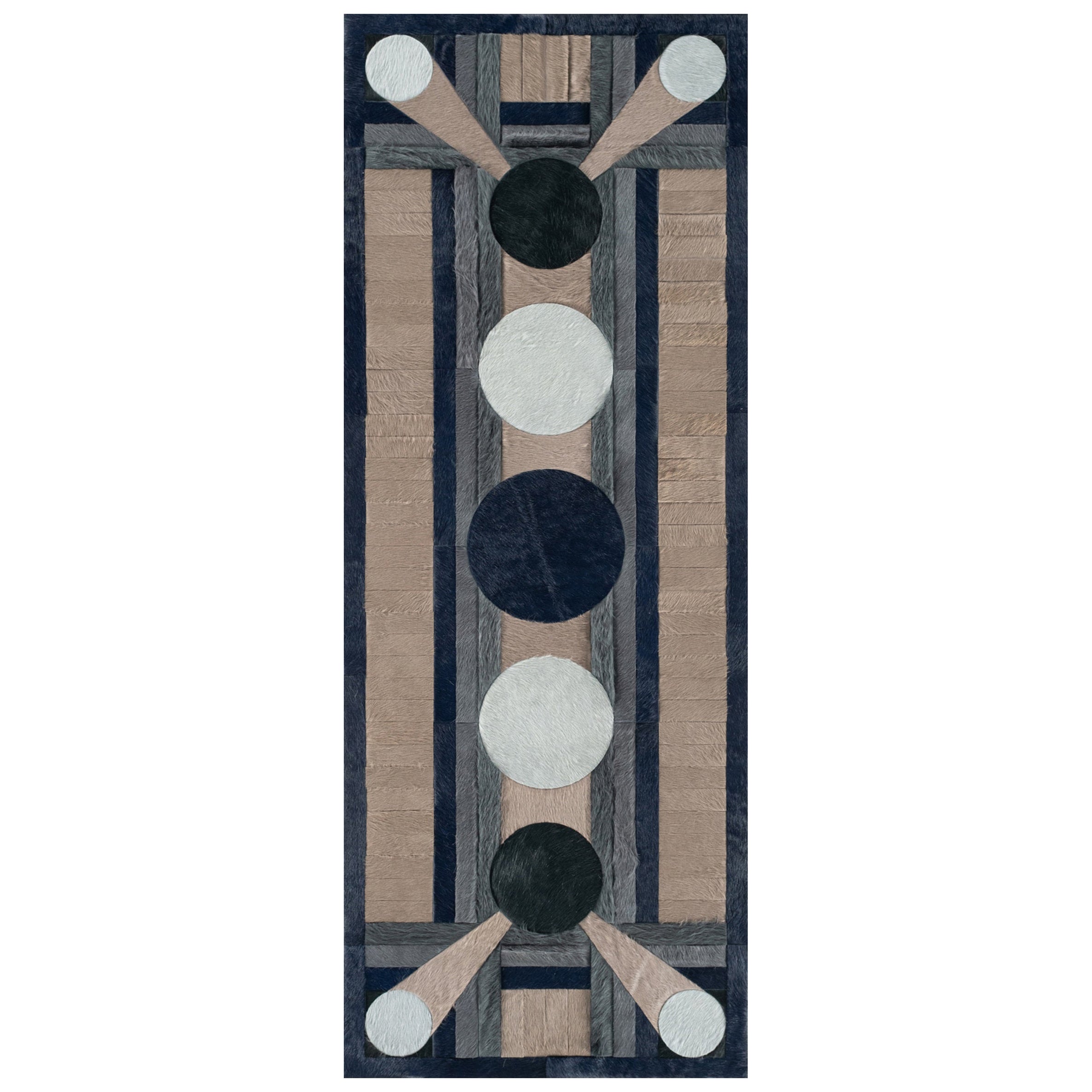 Tapis Hide par I Douglas Friedman (8ft x 3ft)
