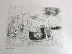 Hideo Hagiwara Signed Japanese Woodblock Print