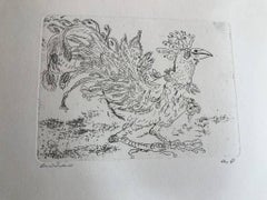 Hideo Hagiwara Signed Japanese Woodblock Print
