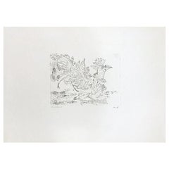 Hideo Hagiwara Signed Japanese Woodblock Print