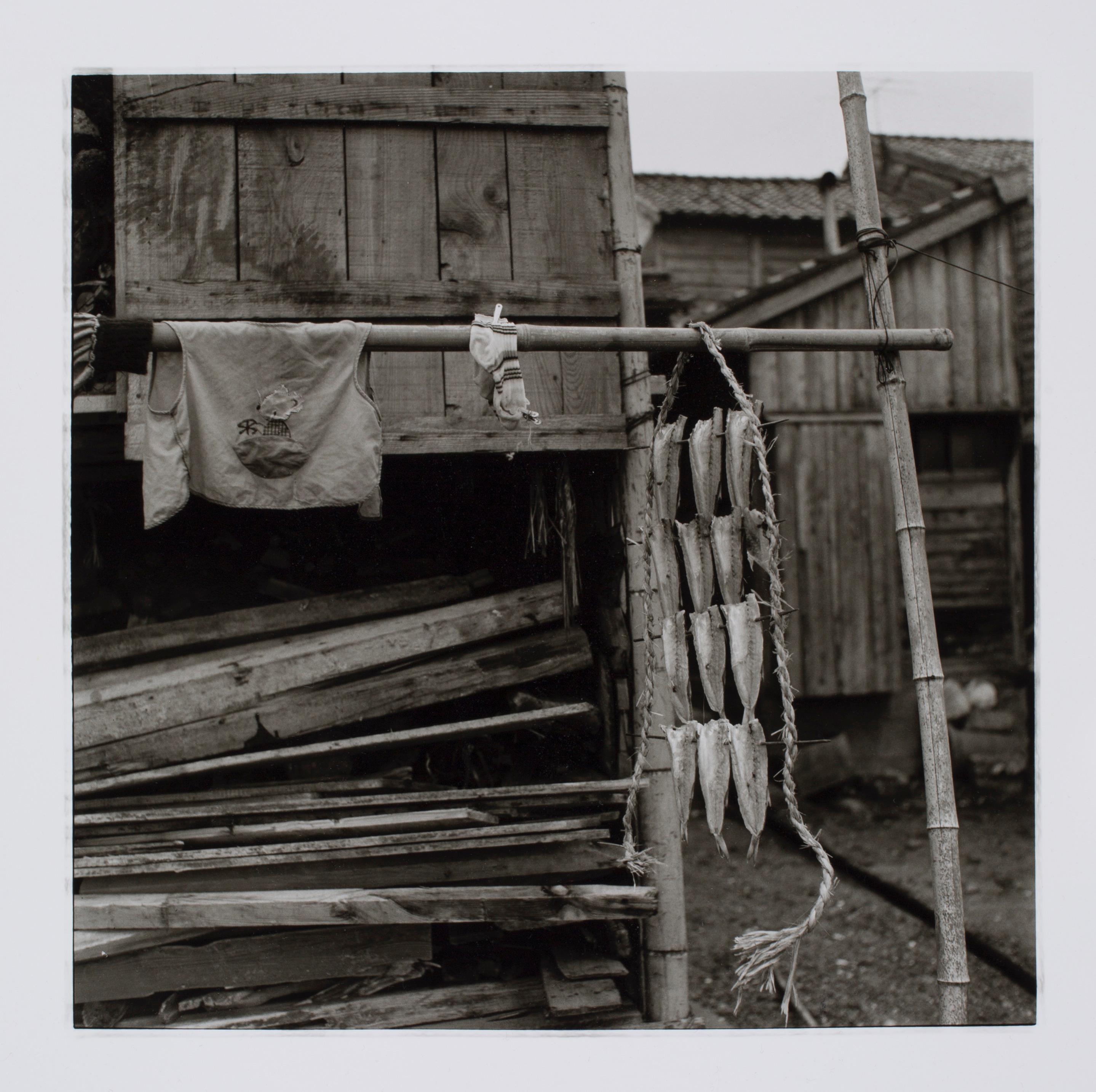 Hideoki Hagiwara Black and White Photograph - Hideoki, Black & White Photography, Fishing Village, Japan, 1960