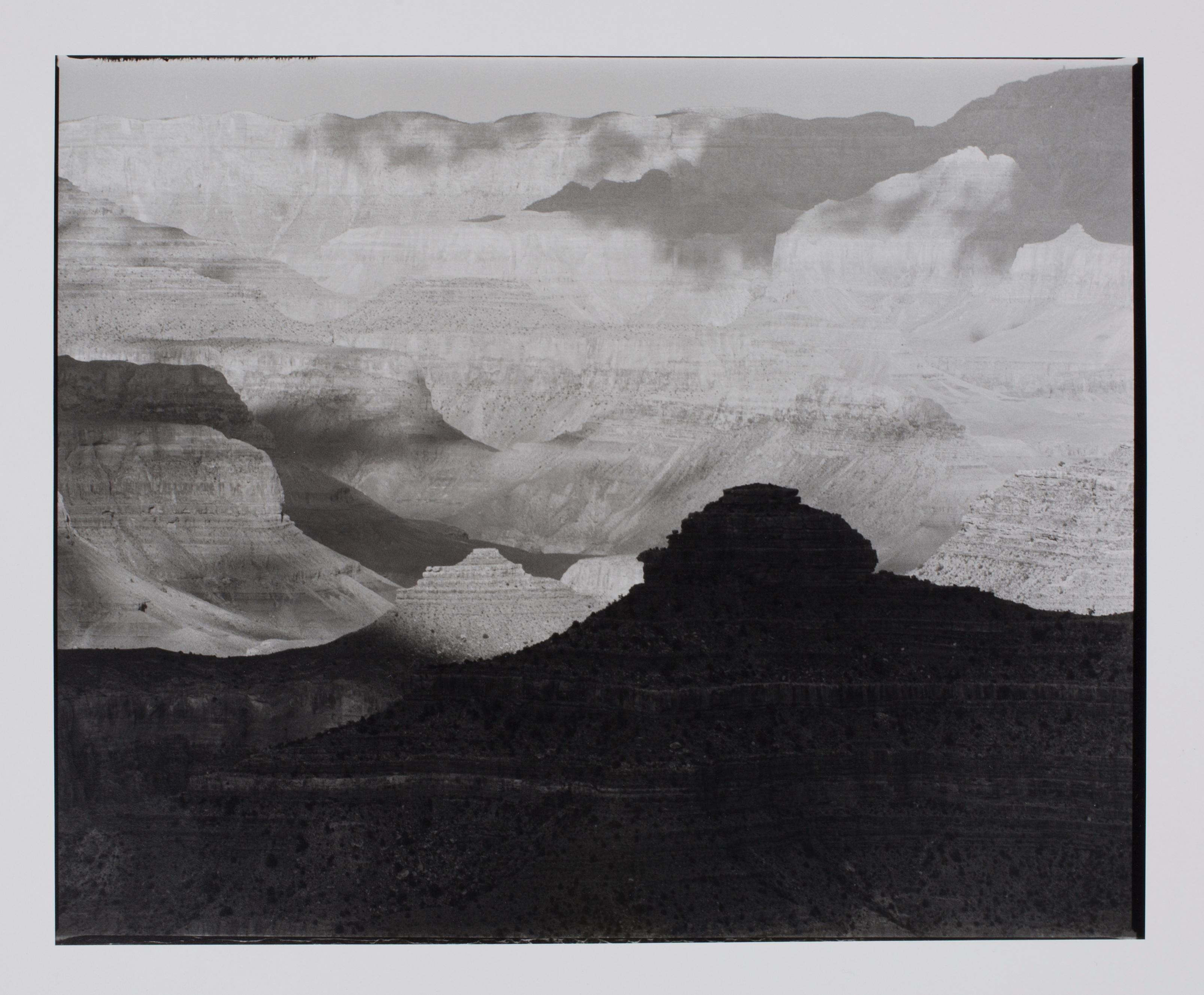 Hideoki Hagiwara Black and White Photograph - Hideoki, Black & White, Photography, Grand Canyon, 2002, 16" x 20"