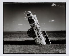 Hideoki, Black & White Photography, Vintage Car 02, Route 66, 2003