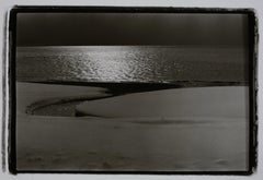 Vintage Shimmering Snow and Sea, Japan, 1978, Black and White, Silver Gelatin