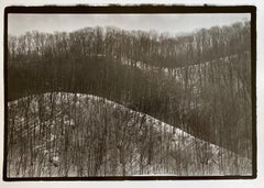 Snowy Hills, Hokkaido, Japan, 1977, Silver Gelatin