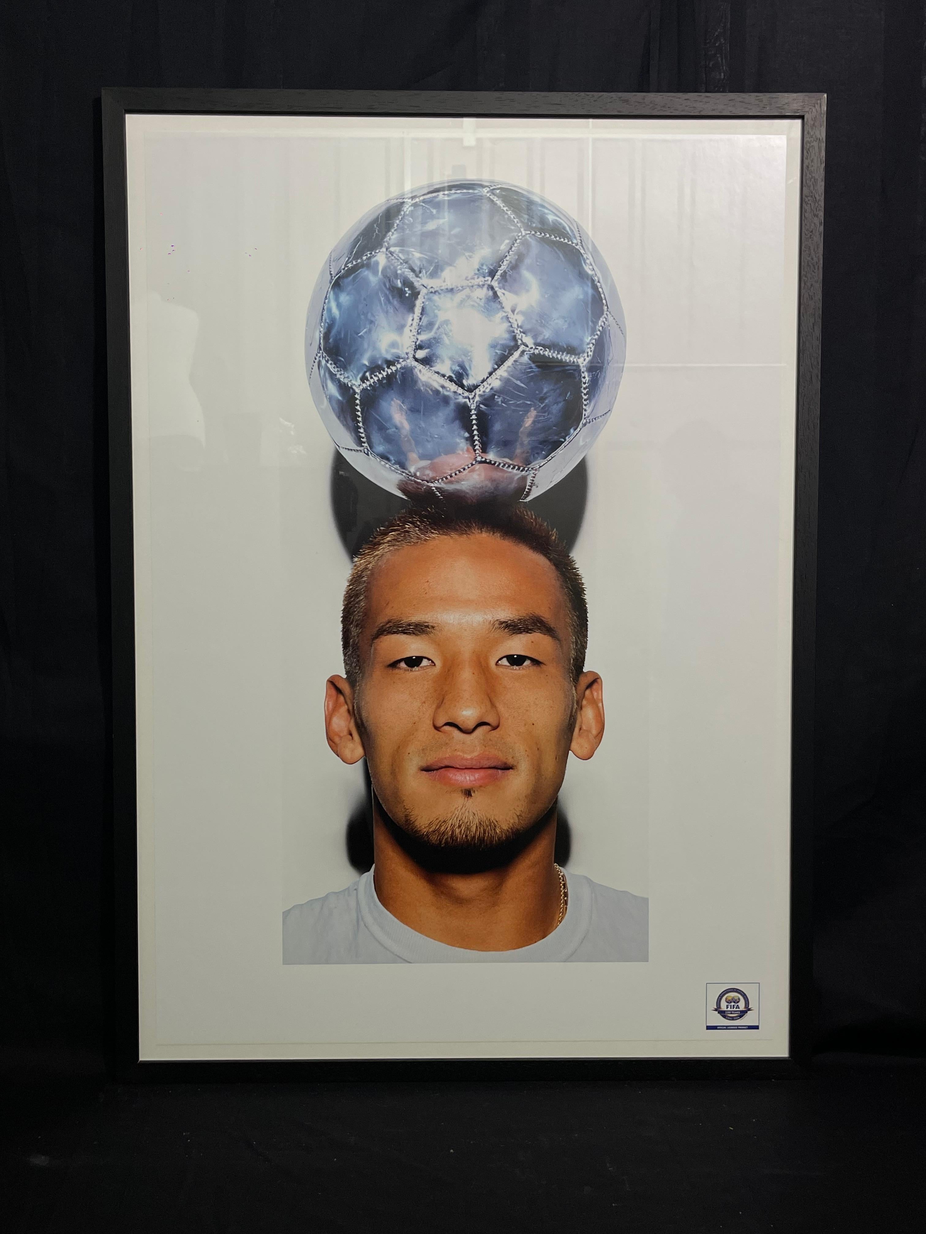 Paper Hidetoshi Nakata by Marc Quinn FIFA 100 For Sale