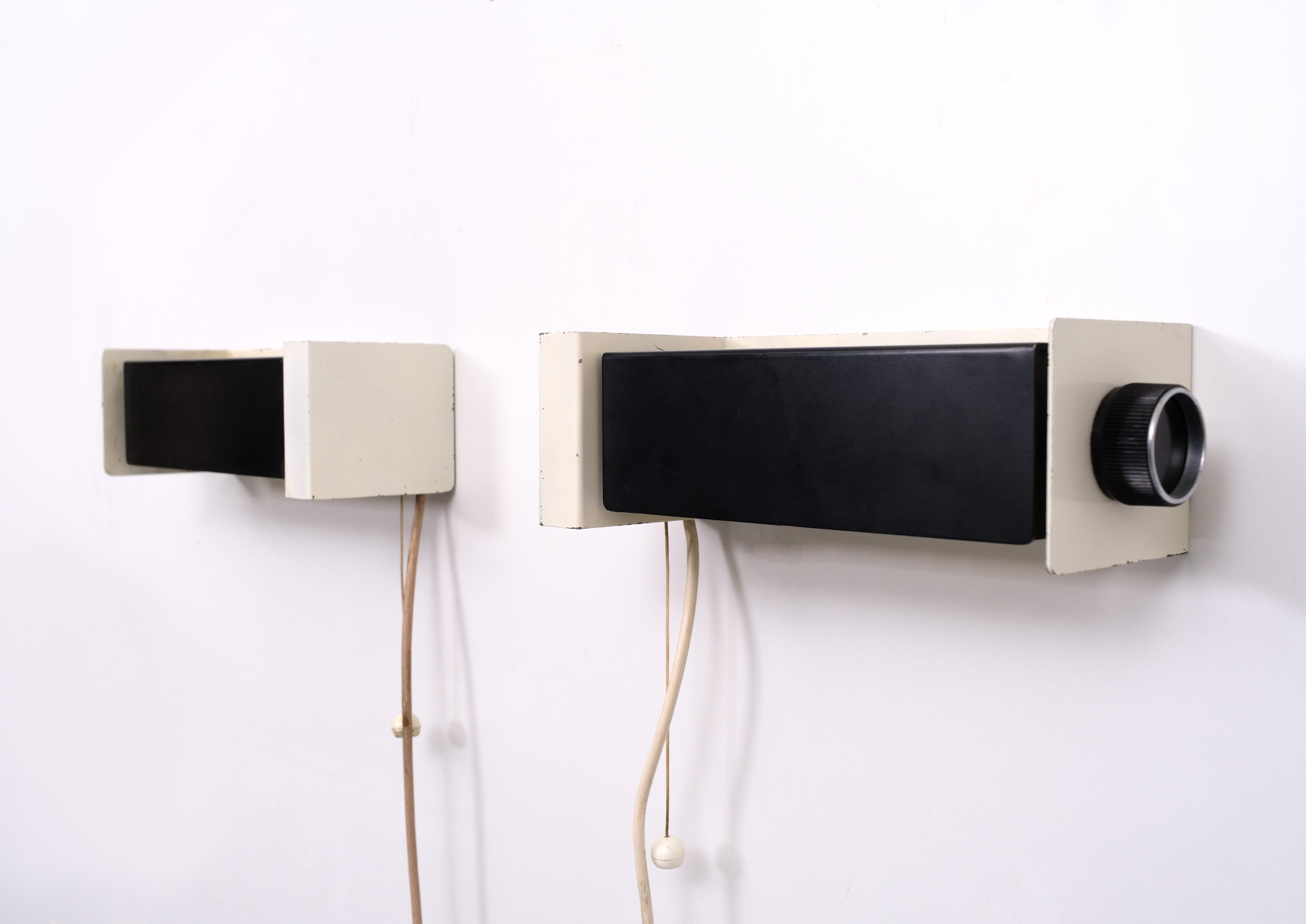 Mid-Century moderno Lampade da letto Hiemstra Evolux, anni '50 in vendita