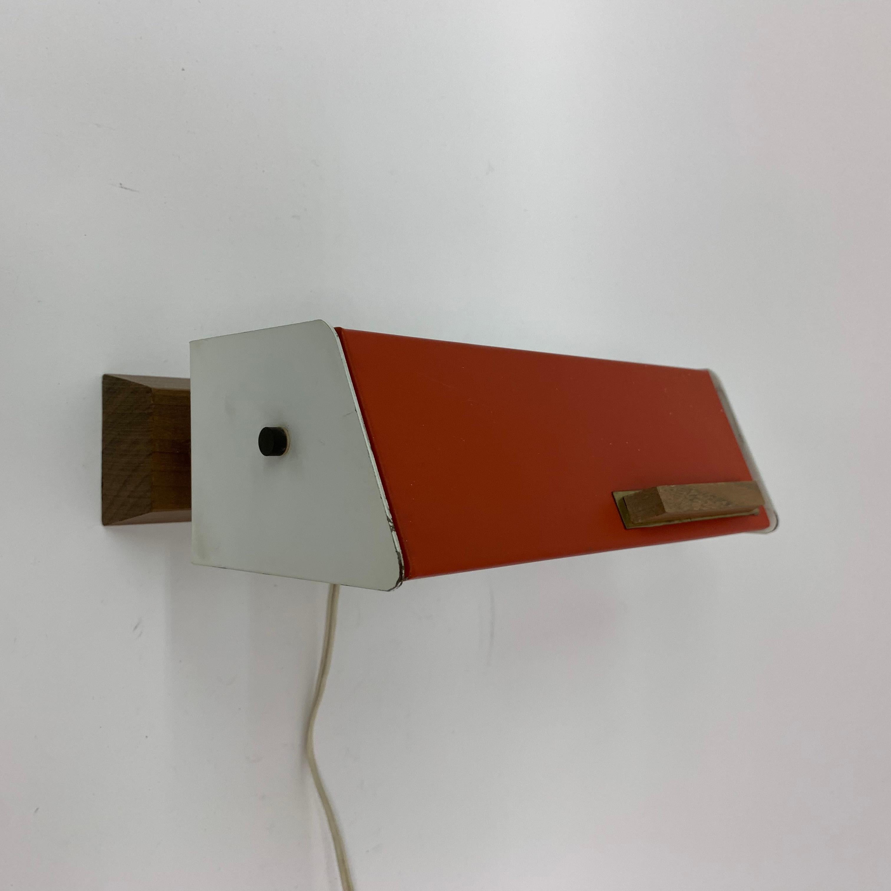 Hiemstra Evolux Wall Lamp, 1960’s 11
