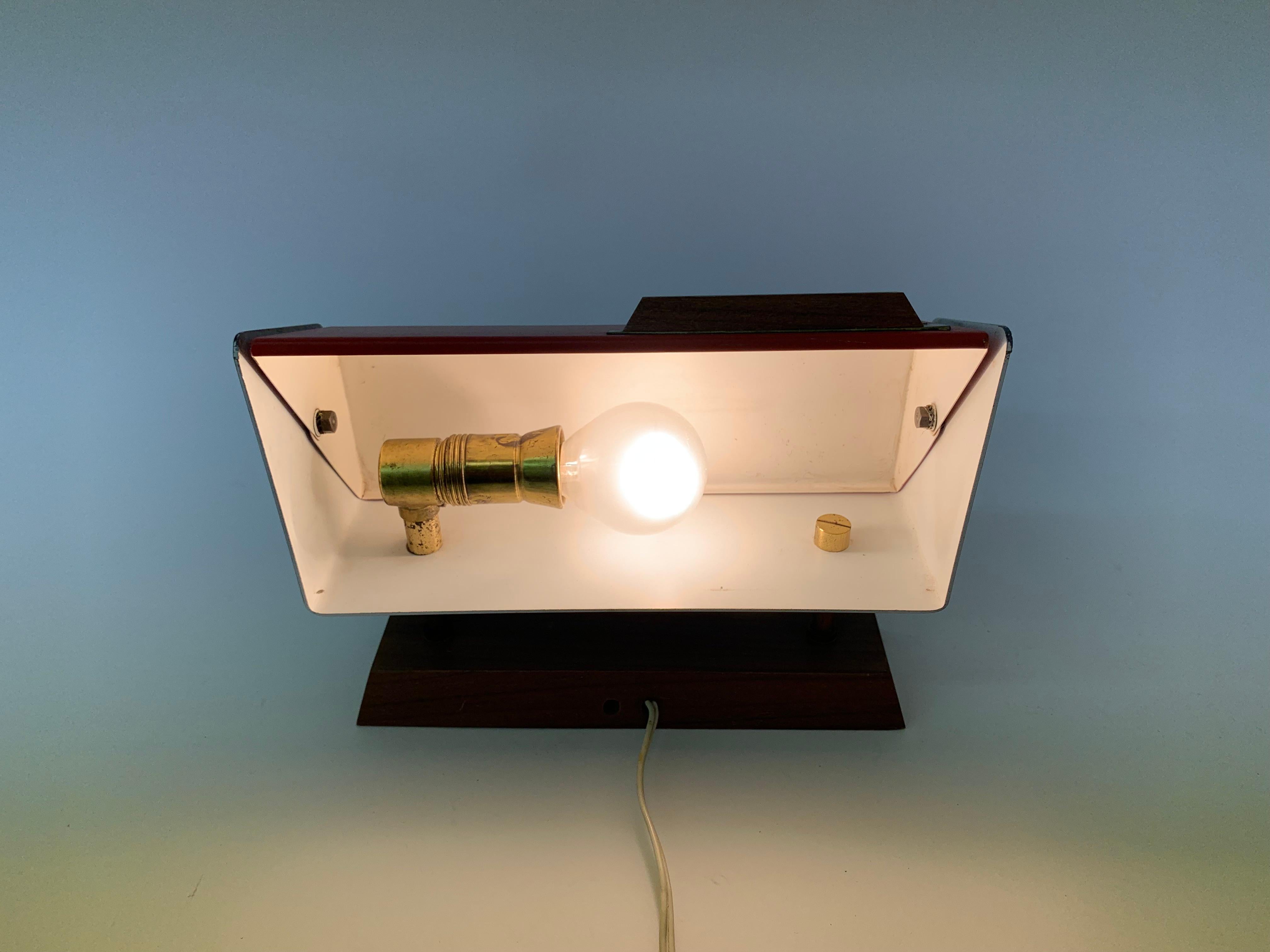 Hiemstra Evolux Wall Lamp, 1960’s In Good Condition For Sale In Delft, NL