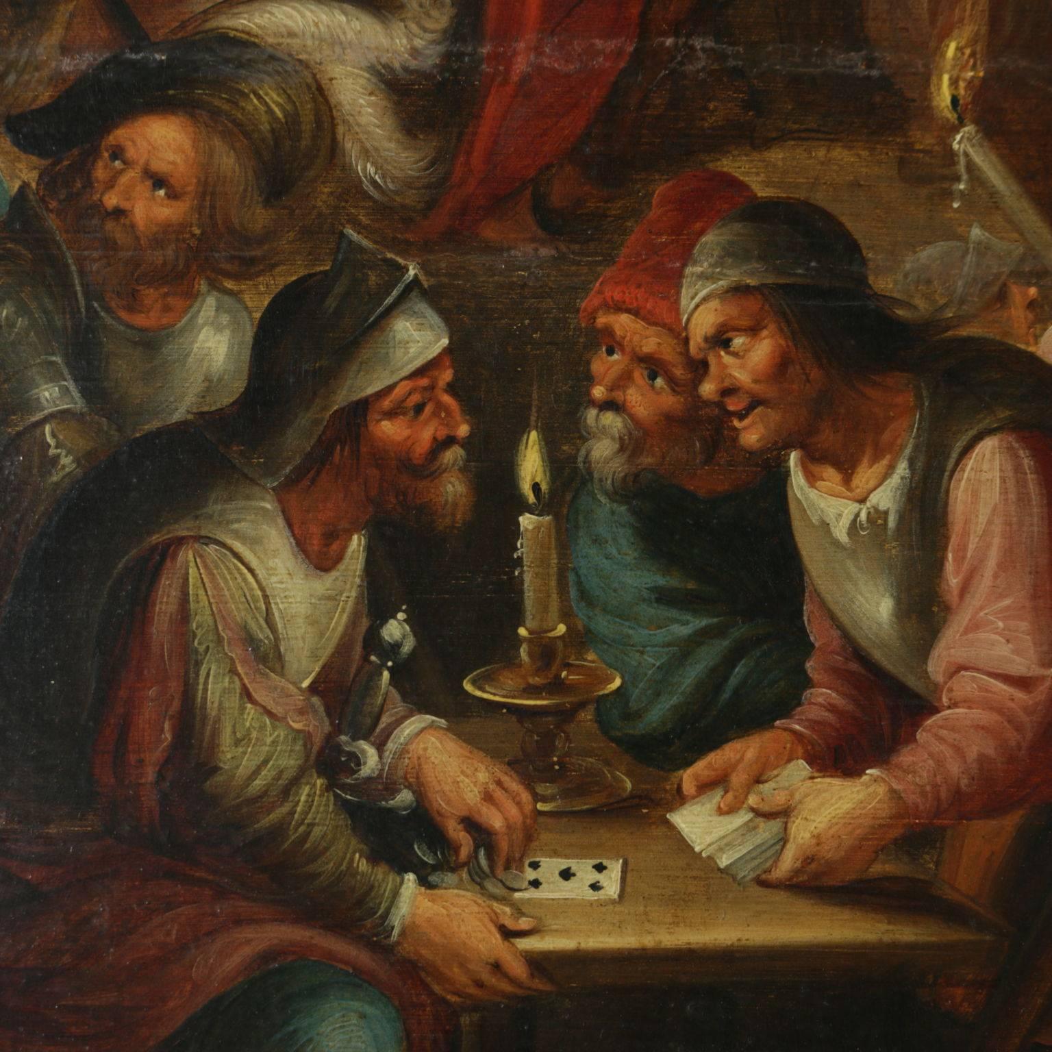 Hieronymus III Francken (1611-1661), The denial of Peter For Sale 5