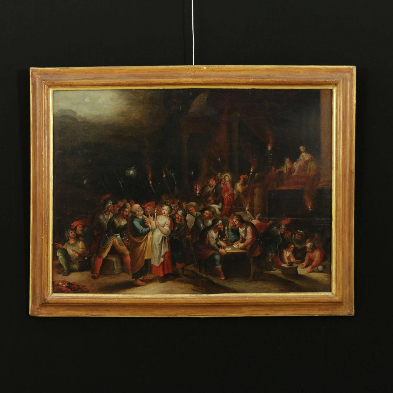 Oil on oak board, coming from an important historical Florentine collection. The collection started by an ancestor of the family who was in Vienna in 1798 and then in Wurzburg until 1813, as a companion of exile of the Grand Duke of Tuscany