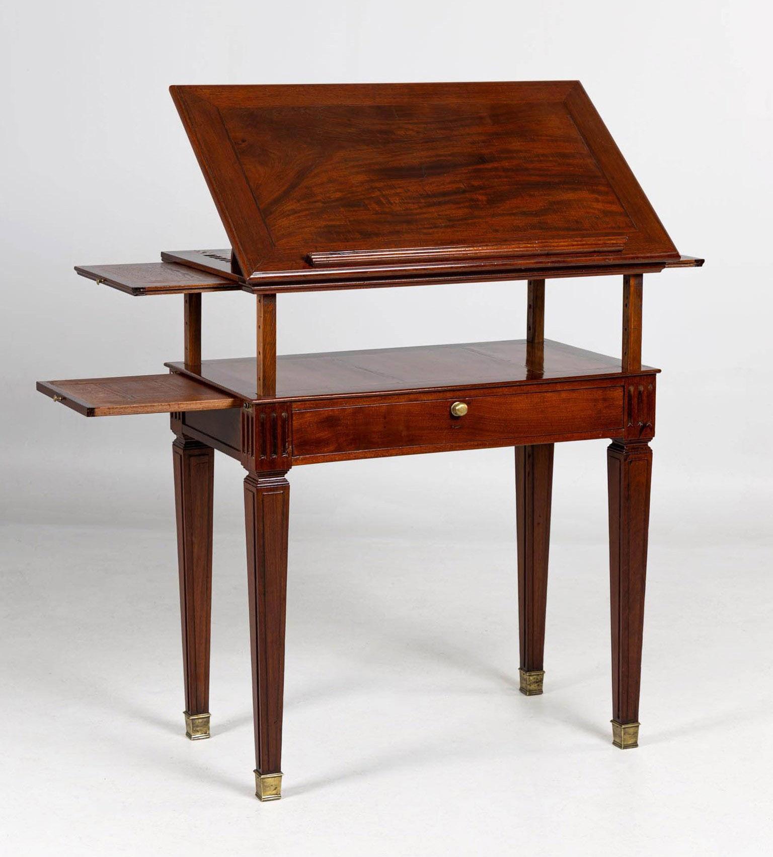Louis XVI High Adjustable Architect's Desk, Writing Desk, circa 1800 For Sale