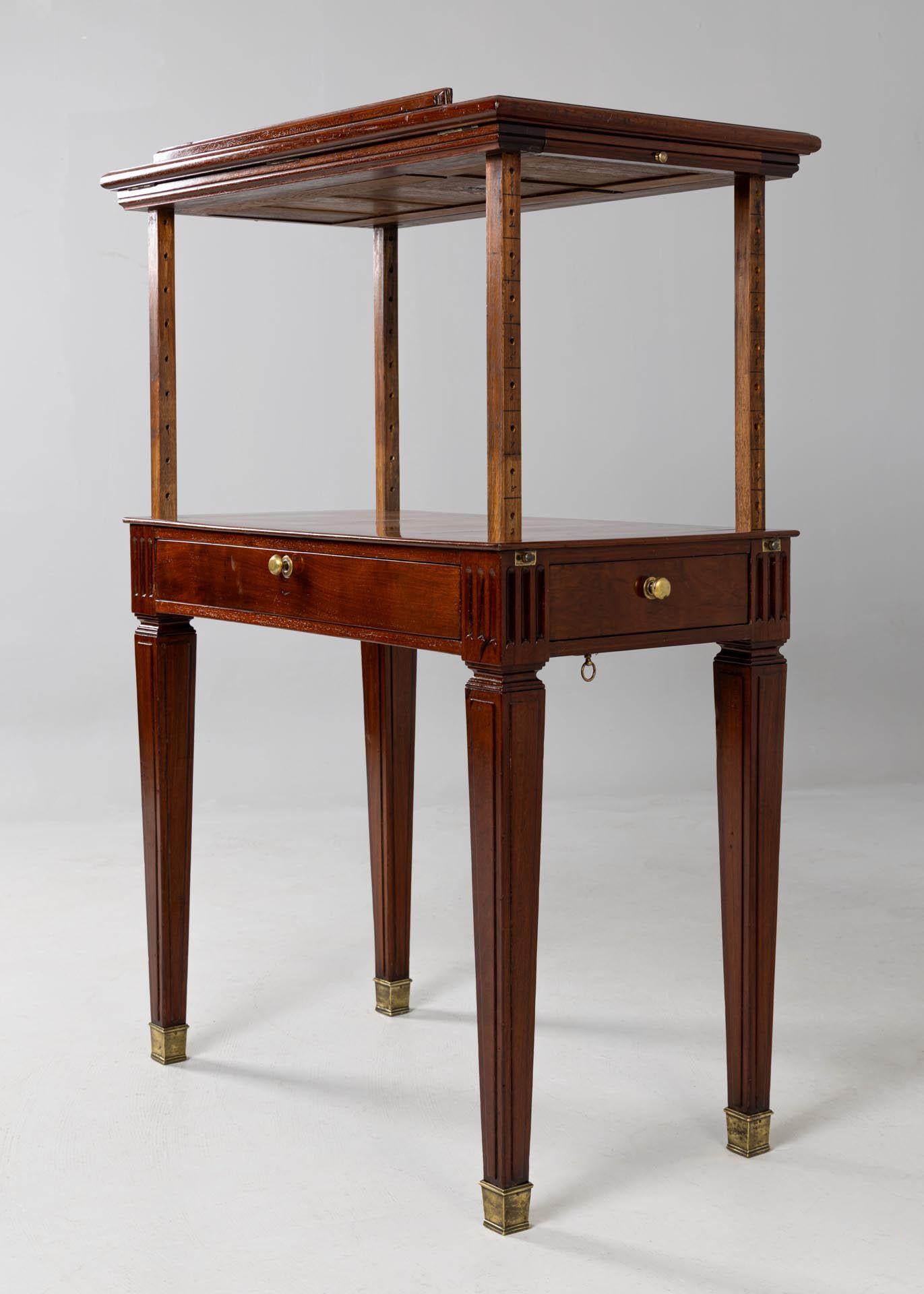 High Adjustable Architect's Desk, Writing Desk, circa 1800 For Sale 1