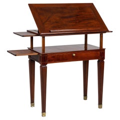 Antique High Adjustable Architect's Desk, Writing Desk, circa 1800