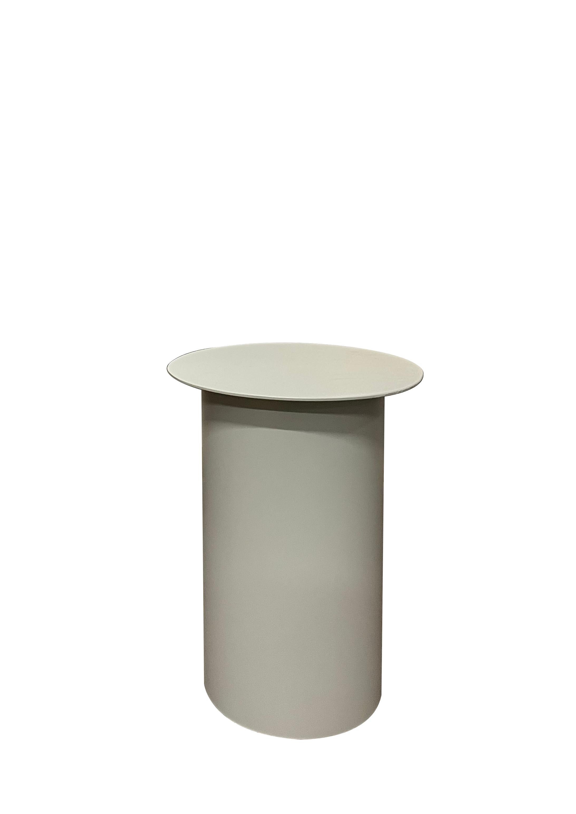 Modern High Aluminum Stool by Chanel Kapitanj For Sale