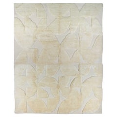Tappeto Tulu marocchino a pelo alto e basso, 100% lana naturale Opzioni personalizzate disponibili