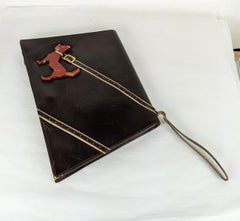 High Art Deco Bakelite Dog Clutch