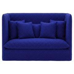 High-back 2-seater sofa Gervasoni Ghost 18 design Paola Navone - 3D blu