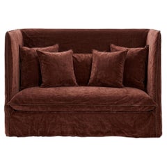 High-back 2-seater sofa Gervasoni Ghost 18 design Paola Navone - Aurora