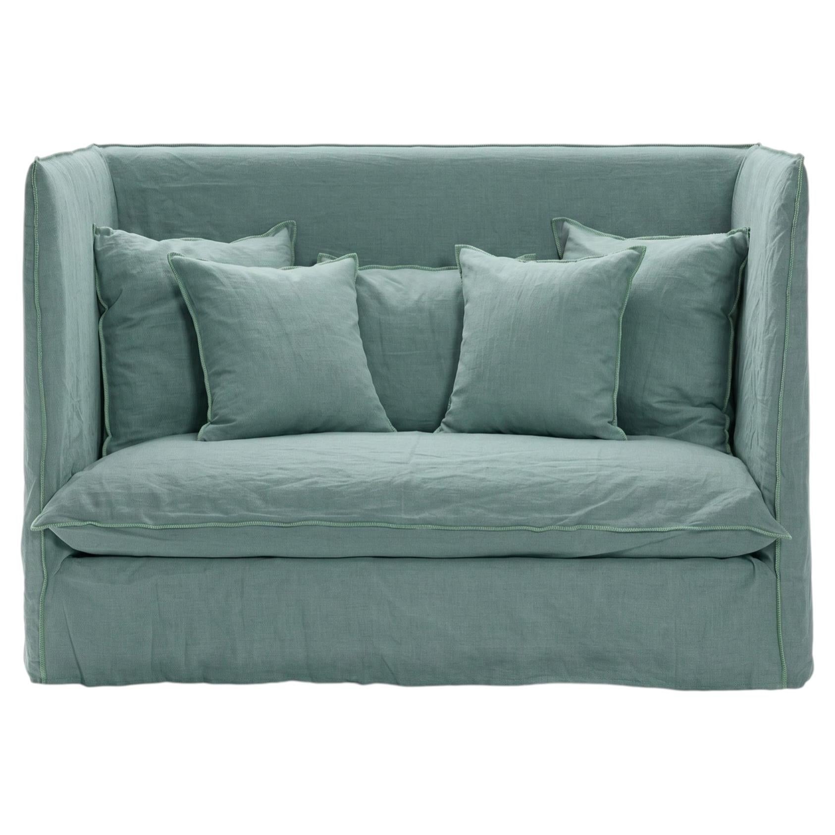 High-back 2-seater sofa Gervasoni Ghost 18 design Paola Navone - Mint For Sale