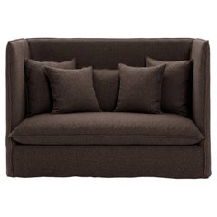 High-back 2-seater sofa Gervasoni Ghost 18 design Paola Navone - Mocha
