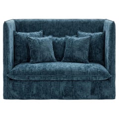 High-back 2-seater sofa Gervasoni Ghost 18 design Paola Navone - Poseidone