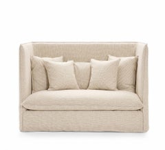 Hochlehniges 2-Sitzer-Sofa Gervasoni Ghost 18 design Paola Navone - Stone
