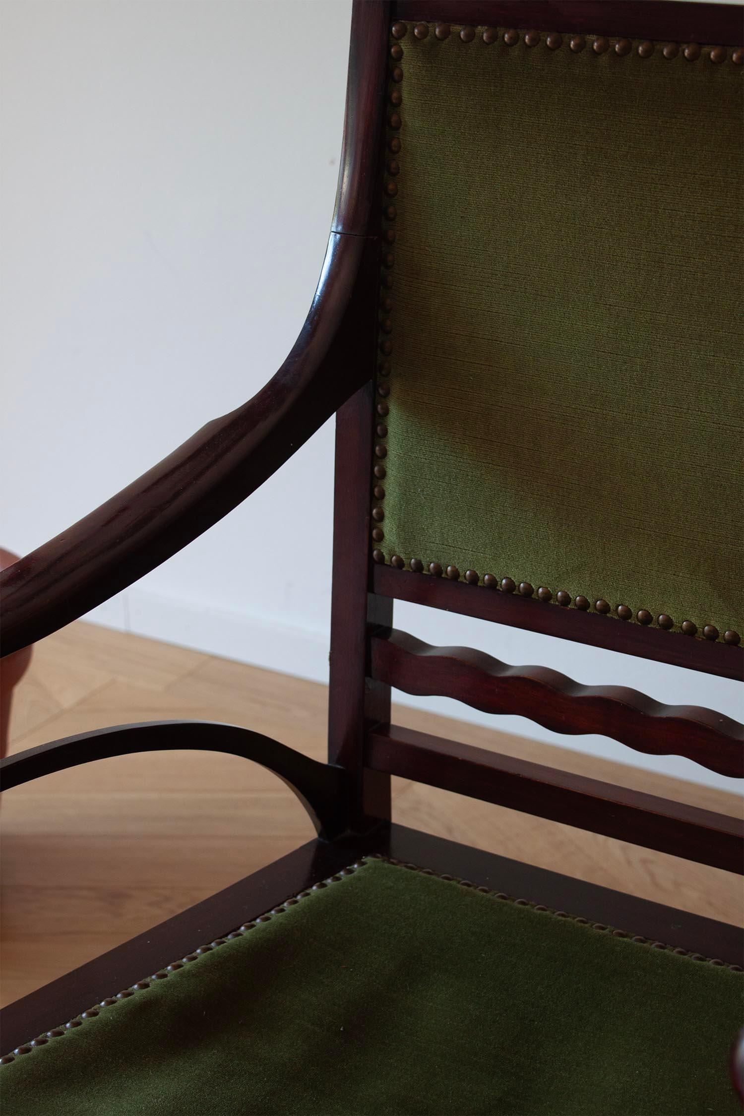 High-Back Aesthetic Movement Chair For Sale 5
