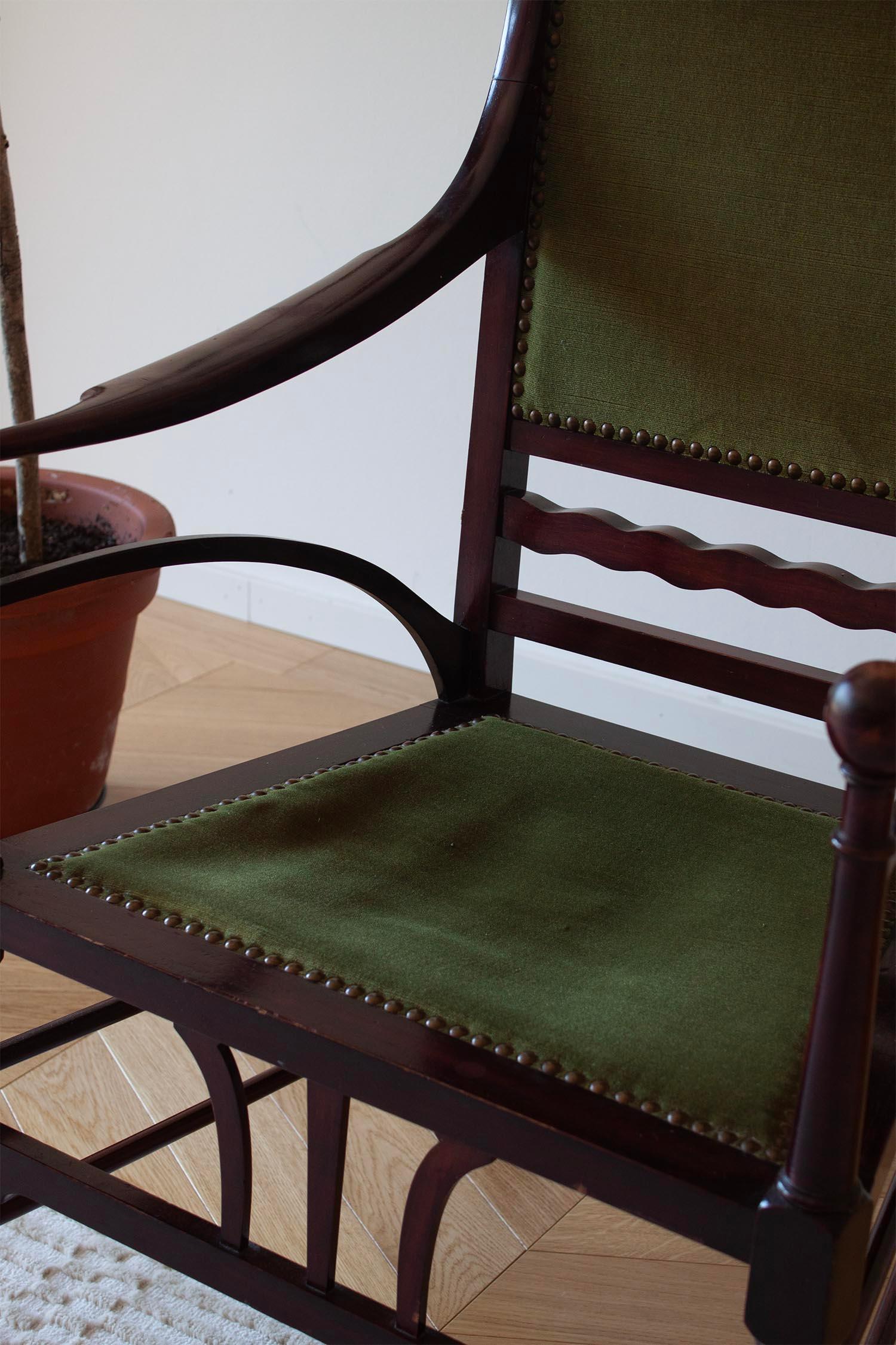 High-Back Aesthetic Movement Chair For Sale 6