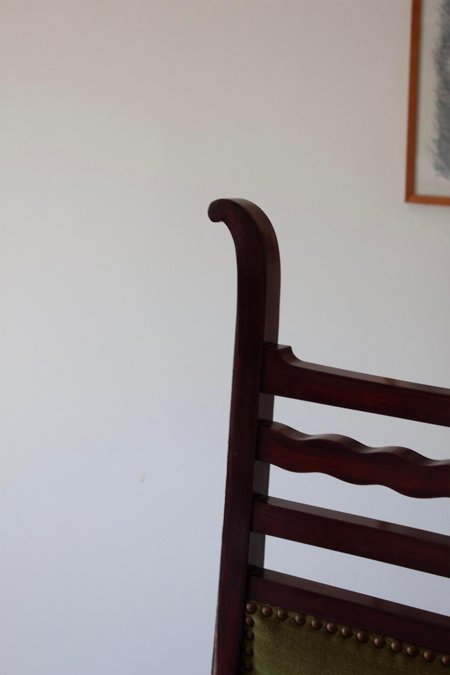 High-Back Aesthetic Movement Chair For Sale 1