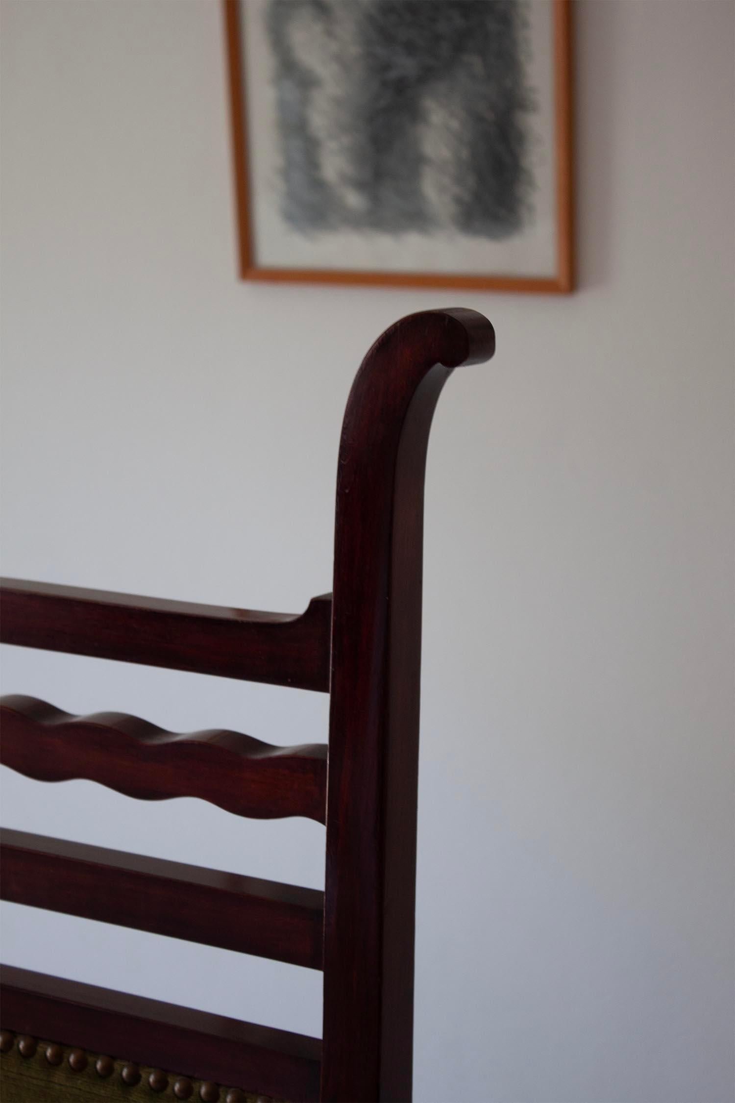 High-Back Aesthetic Movement Chair For Sale 2