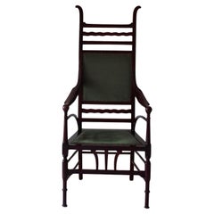 High-Back Aesthetic Movement Chair