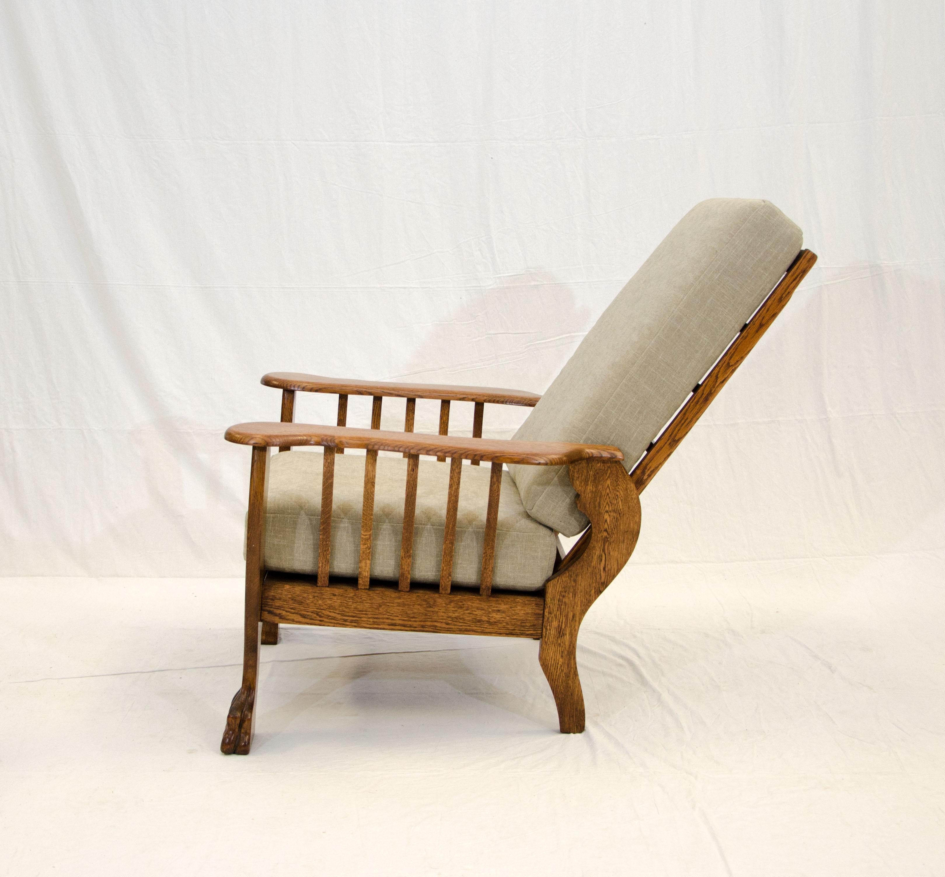 oak morris chair