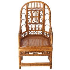 High Back Bamboo Brighton Chair