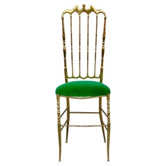 High Back Brass Chiavari Chair