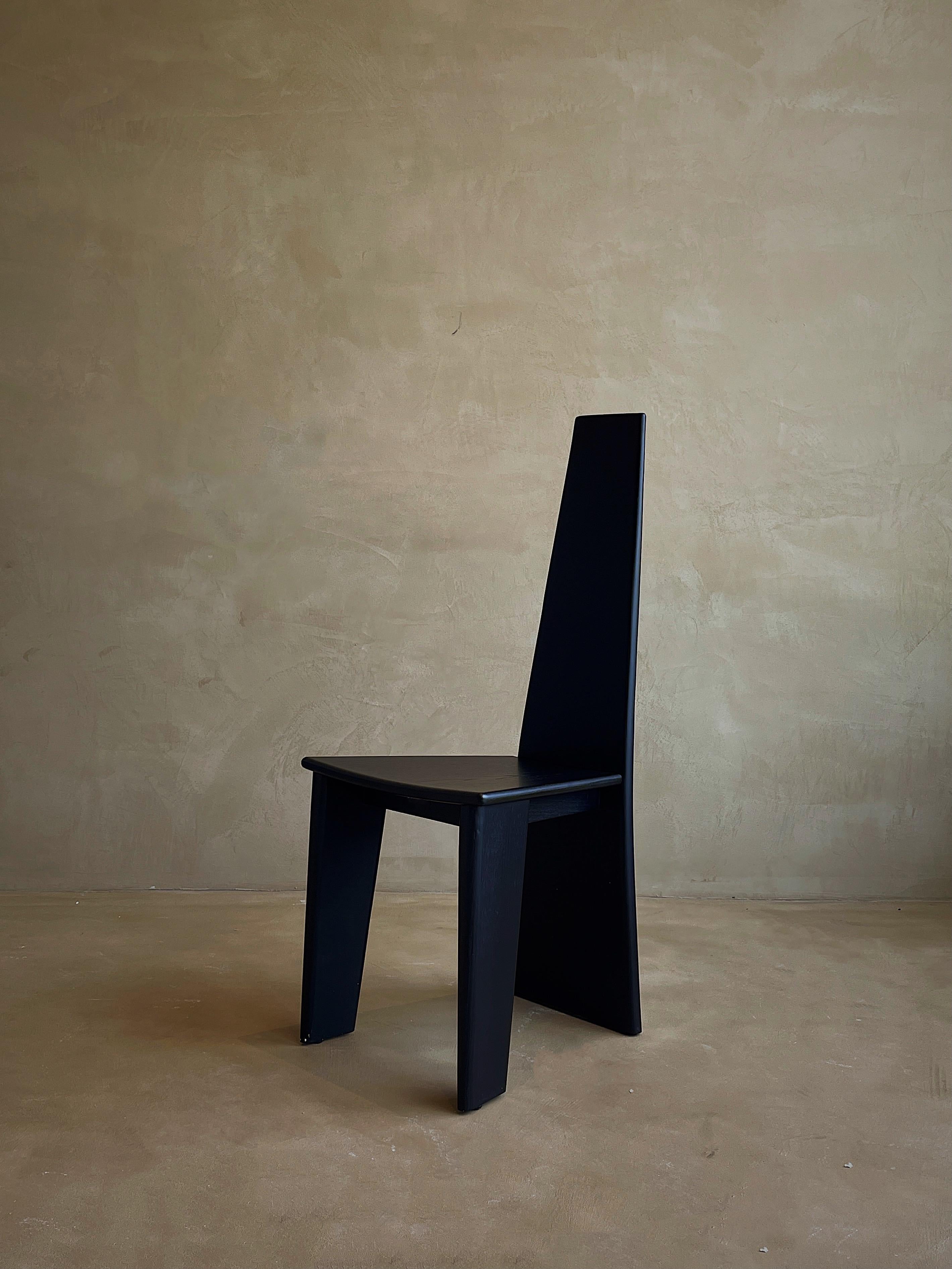 High Back Chair by Karstudio In New Condition In Geneve, CH
