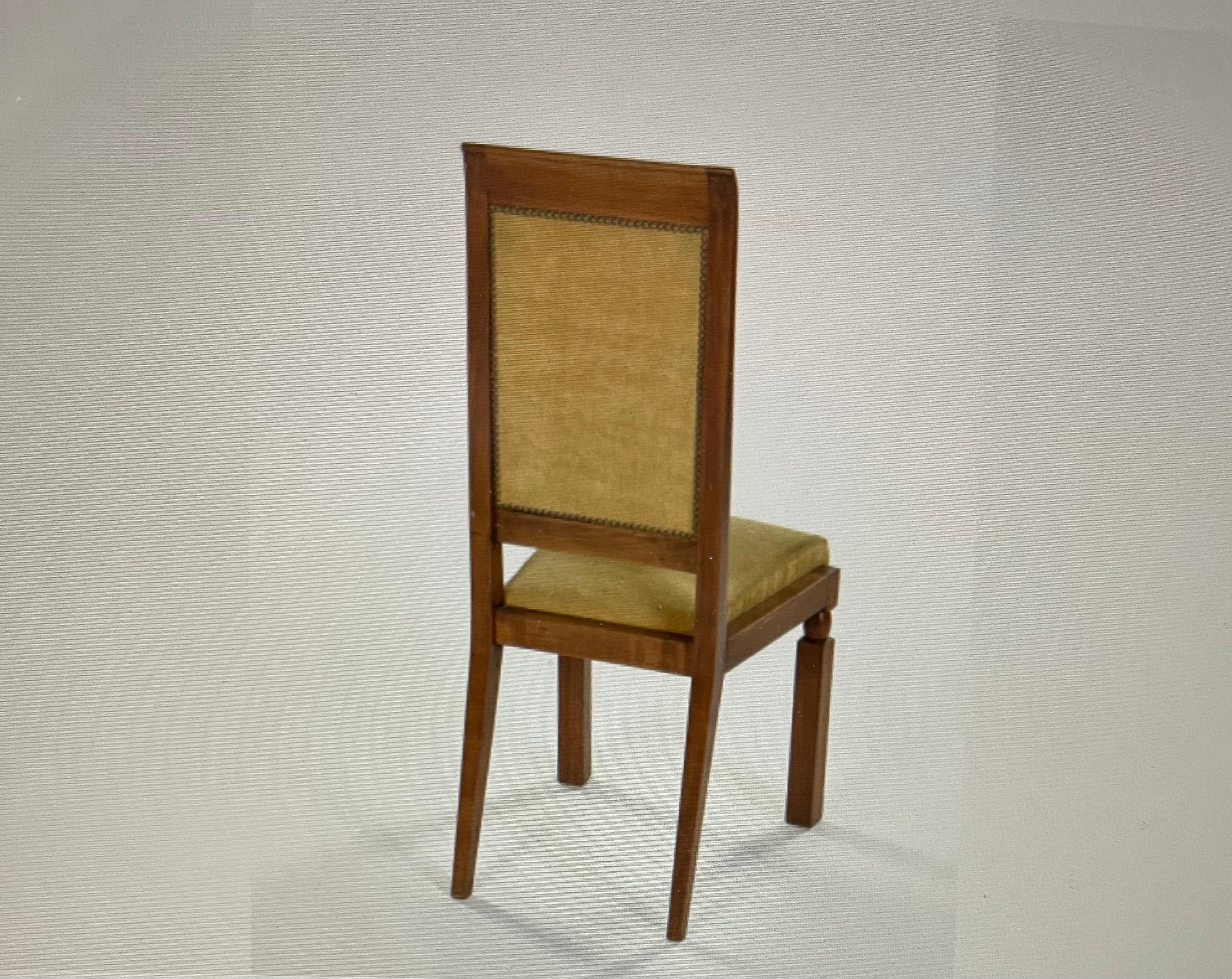 Mid-Century Modern High Back Chair