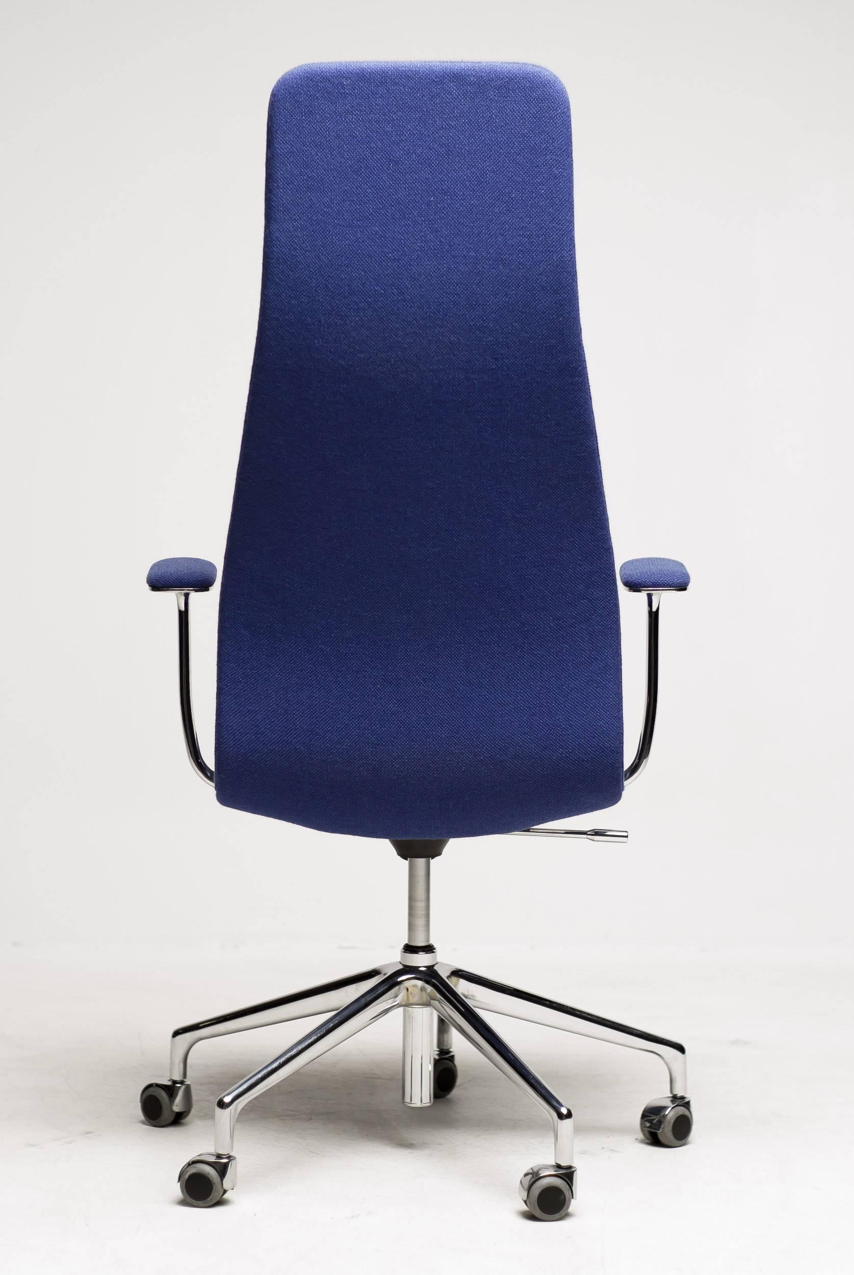 Italian High Back Lotus Office Chair Designed by Jasper Morrison