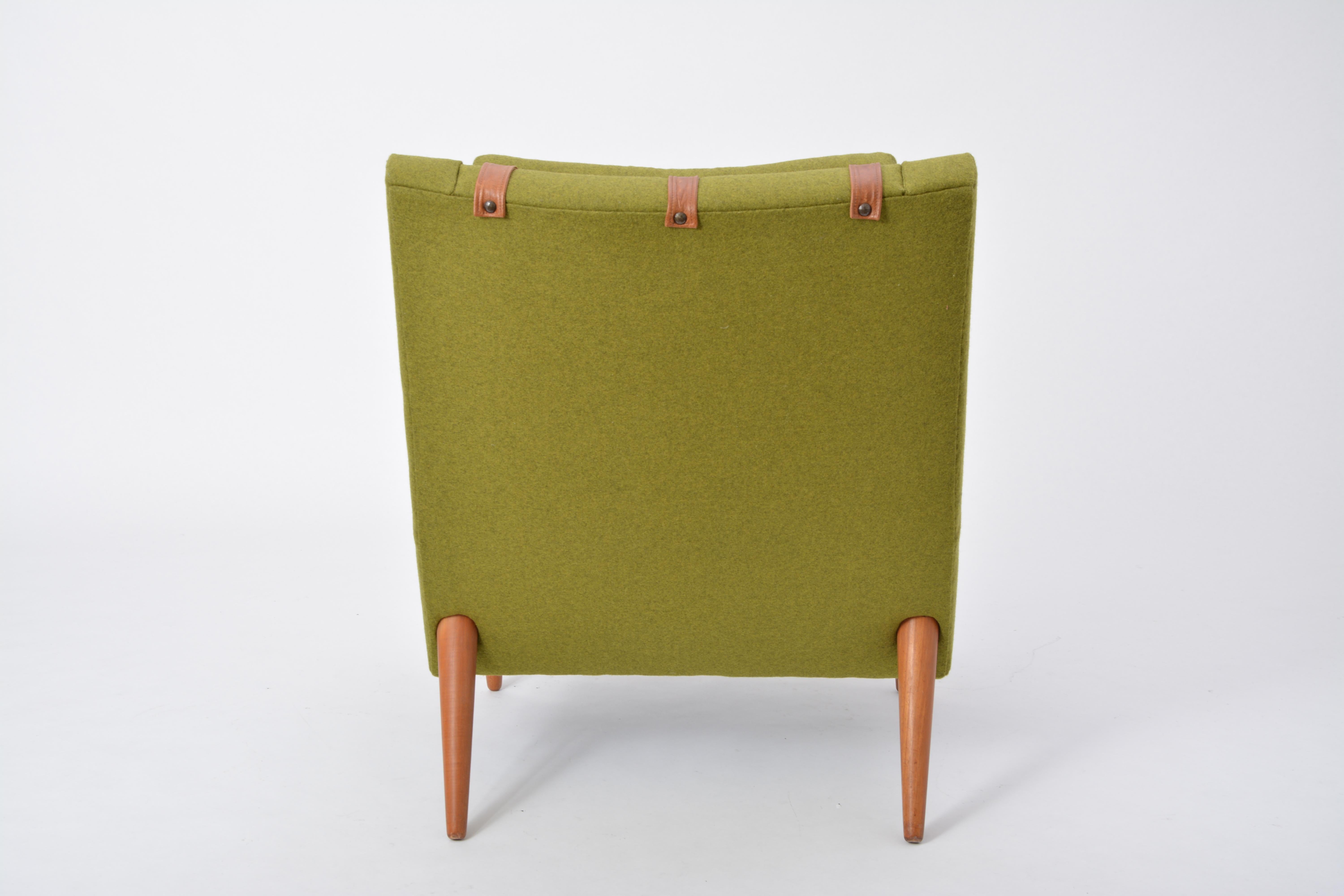 Sessel mit hoher Rückenlehne von Illum Wikkelsø für Soren Willadsen, 1960er Jahre 3