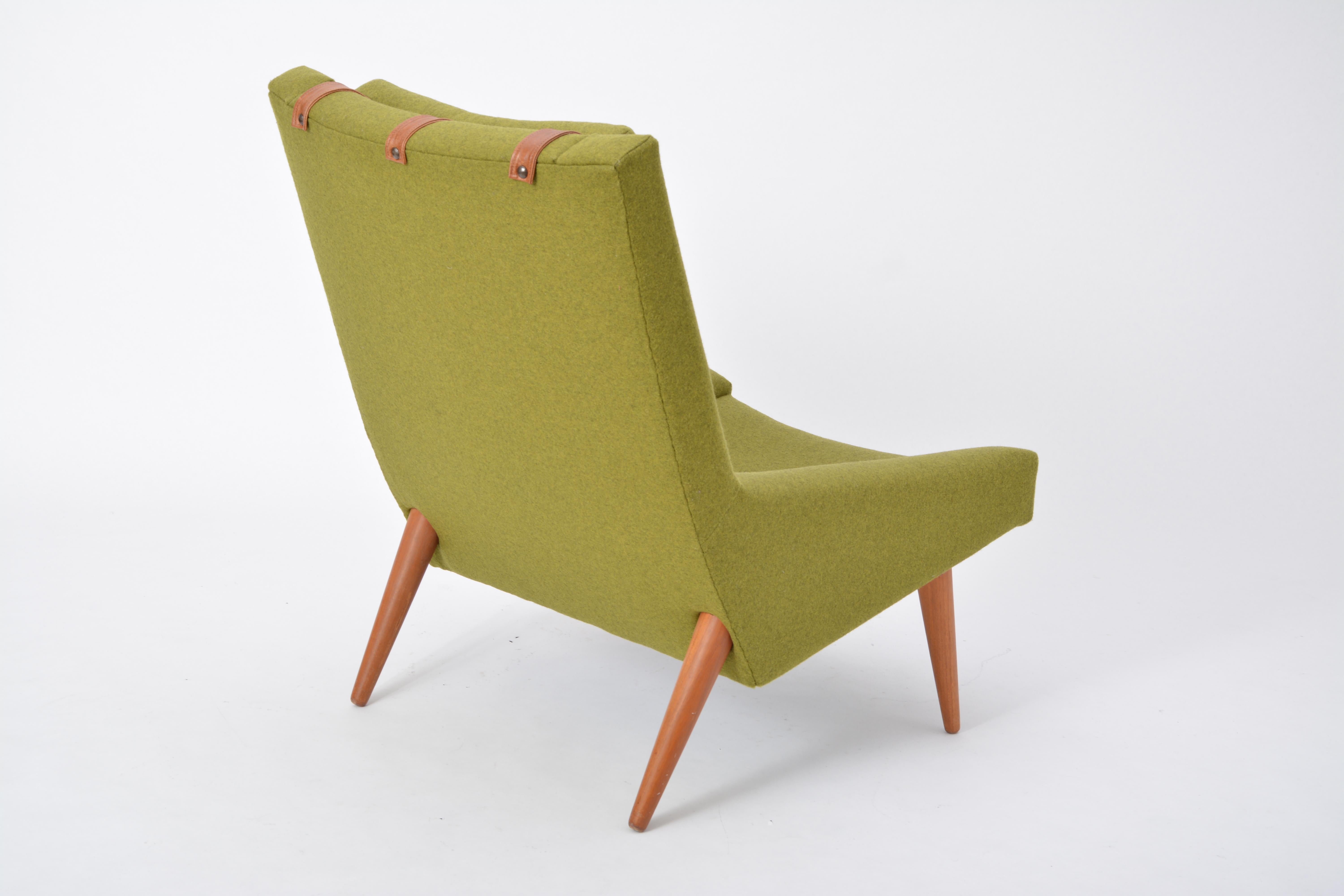 Sessel mit hoher Rückenlehne von Illum Wikkelsø für Soren Willadsen, 1960er Jahre (20. Jahrhundert)